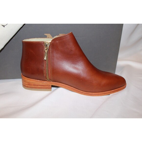 Nisolo Everyday Leather Heel Chelsea Boots Sz 6 Brandy NIB $228 - Picture 3 of 6